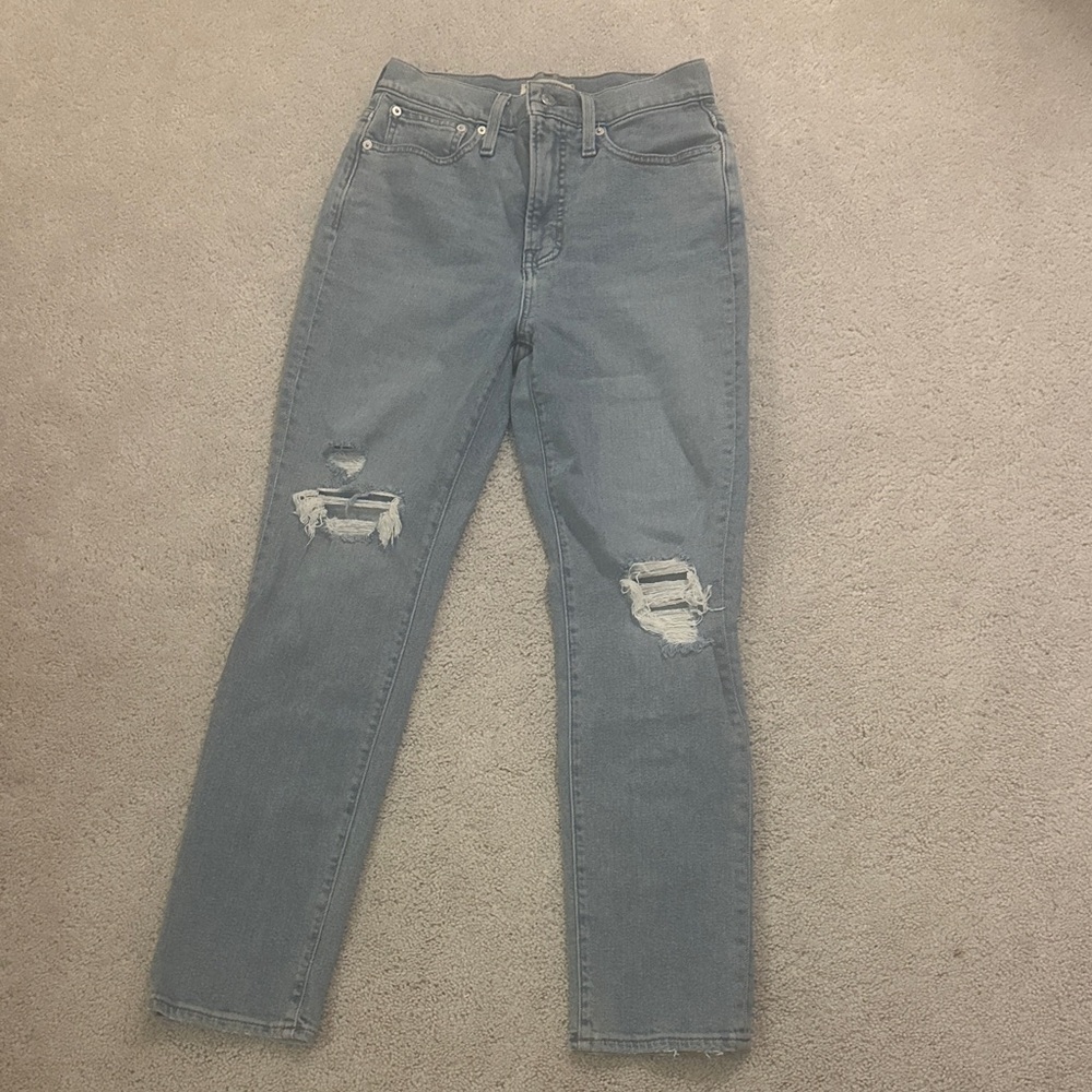 Madewell Distressed Woman’s Jeans